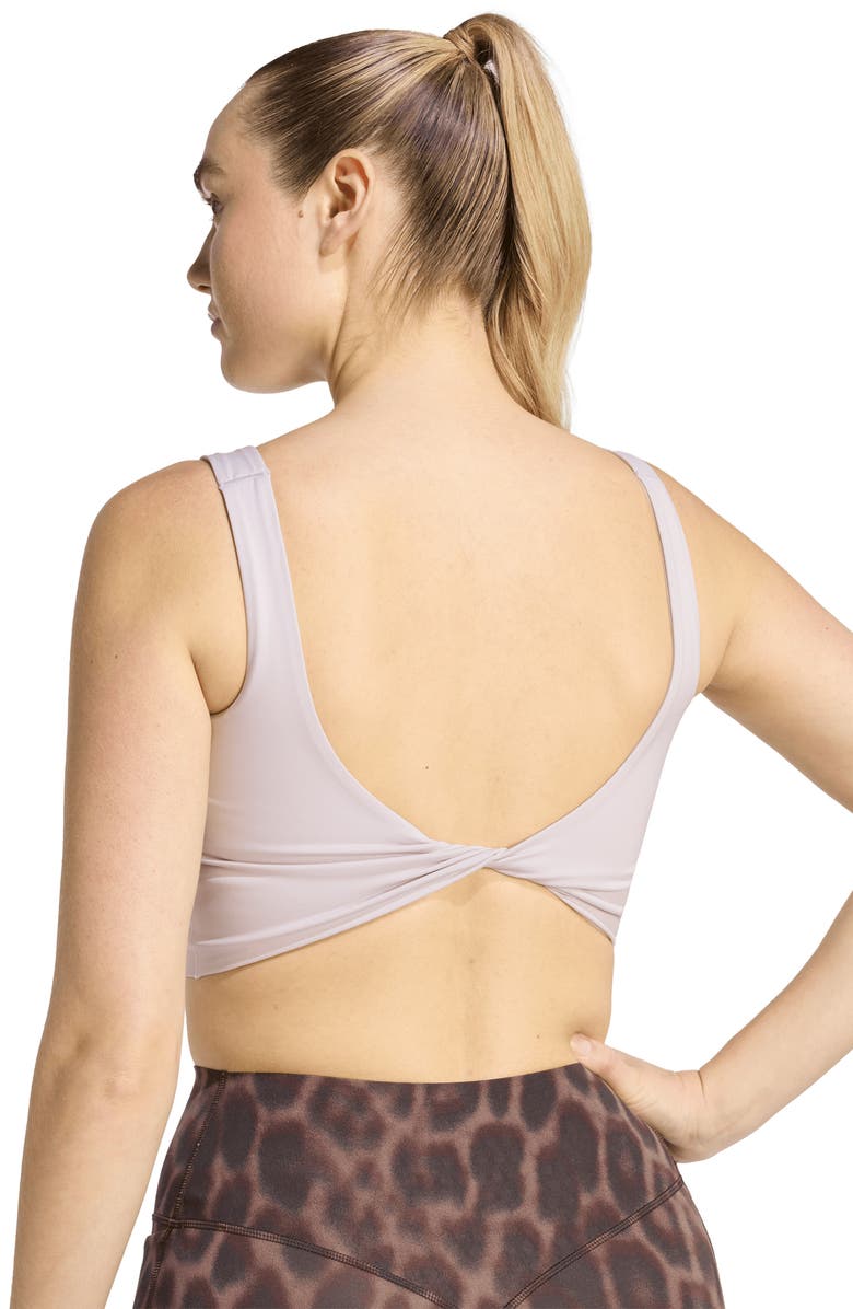 adidas Optime Climacool Bra Tank, Alternate, color, Ice Purple