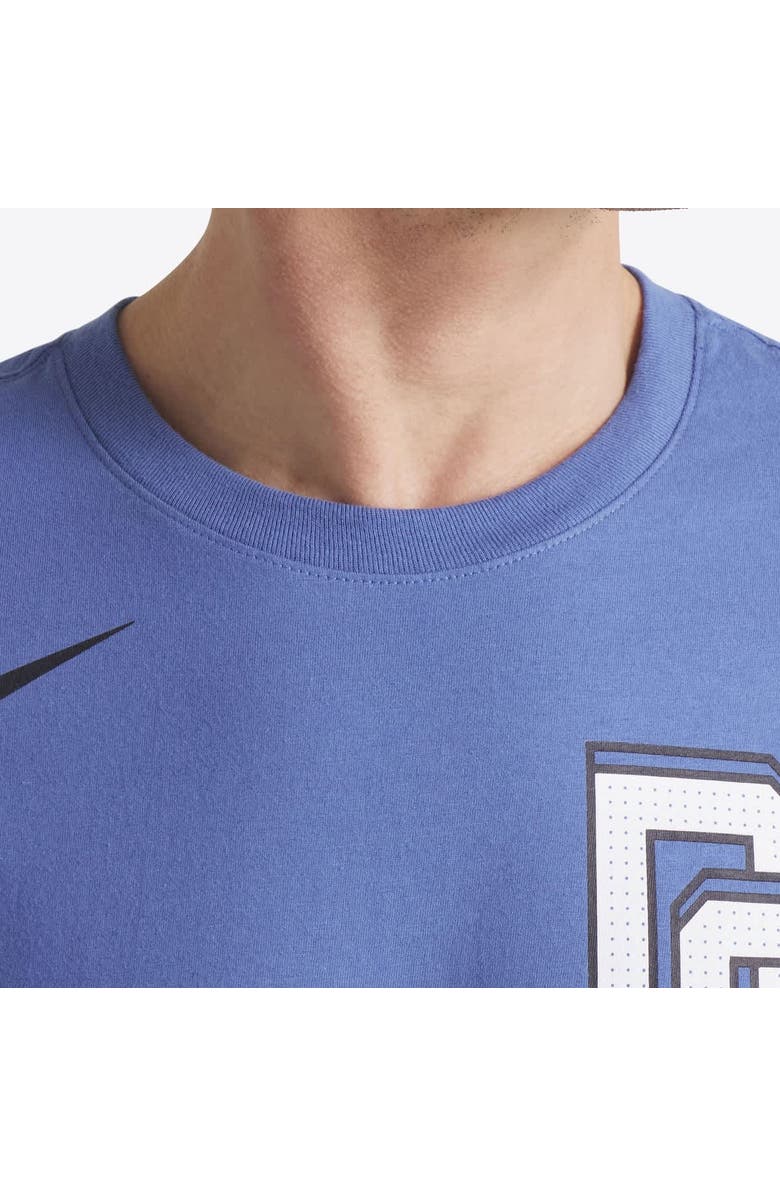 Nike Men's Nike CJ Abrams Blue Washington Nationals 2025 City Connect Fuse Name & Number 2.0 T-Shirt, Alternate, color, Blue