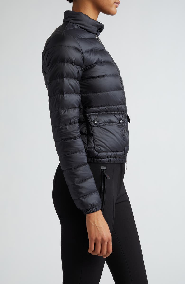 Moncler Lans Down Jacket, Alternate, color, Black