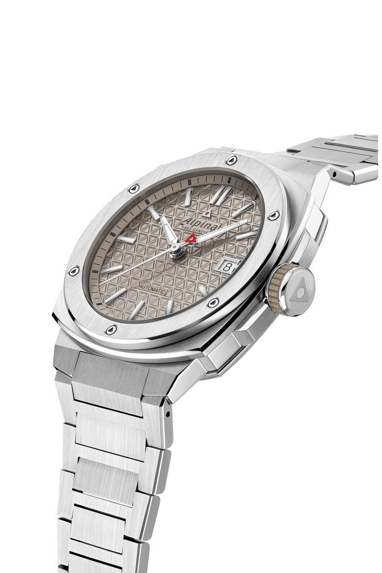 Alpiner Extreme Automatic Bracelet Watch, 39mm, Alternate, color, SILVER-TONE