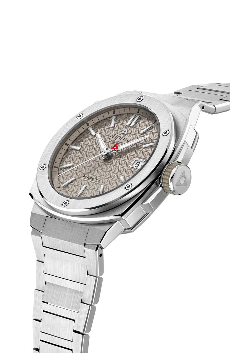 ALPINA Alpiner Extreme Automatic Bracelet Watch, 39mm, Alternate, color, Silver-Tone