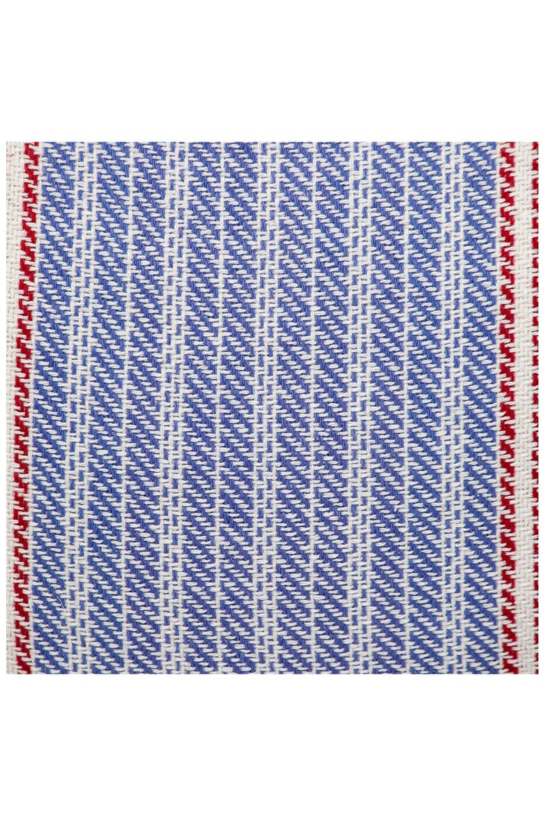 Striped Throw Pillow, Alternate, color, BLUE