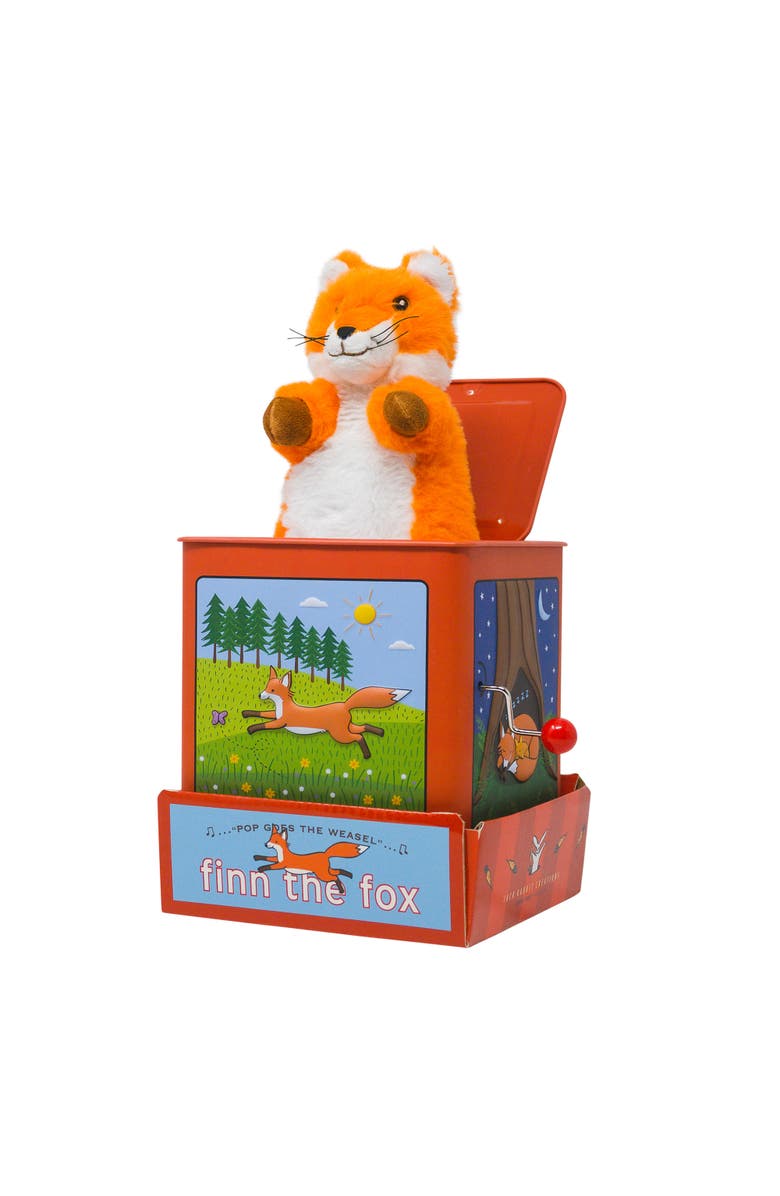 Jack Rabbit Creations Fox Jackinthebox, Music Toy, Toddlers & Kids, Main, color, Multicolored
