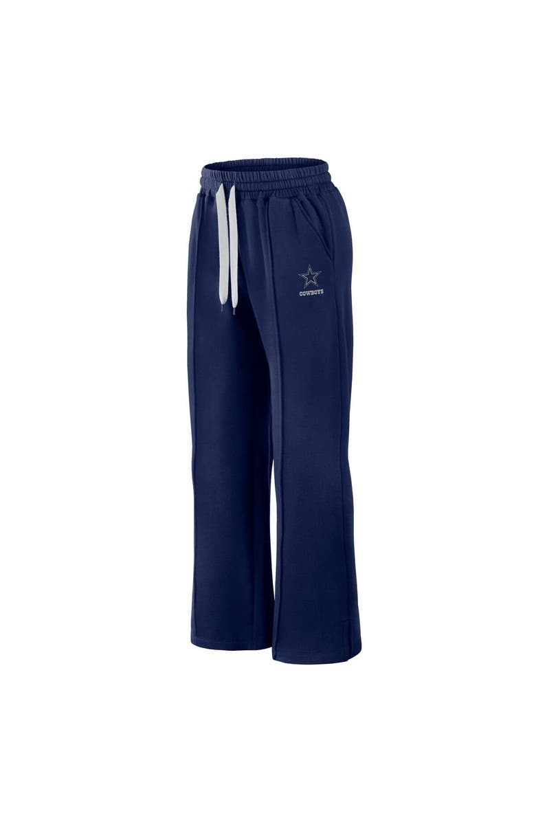 FANATICS Women's Fanatics Navy Dallas Cowboys Elements Fleece Sweatpants, Alternate, color, 