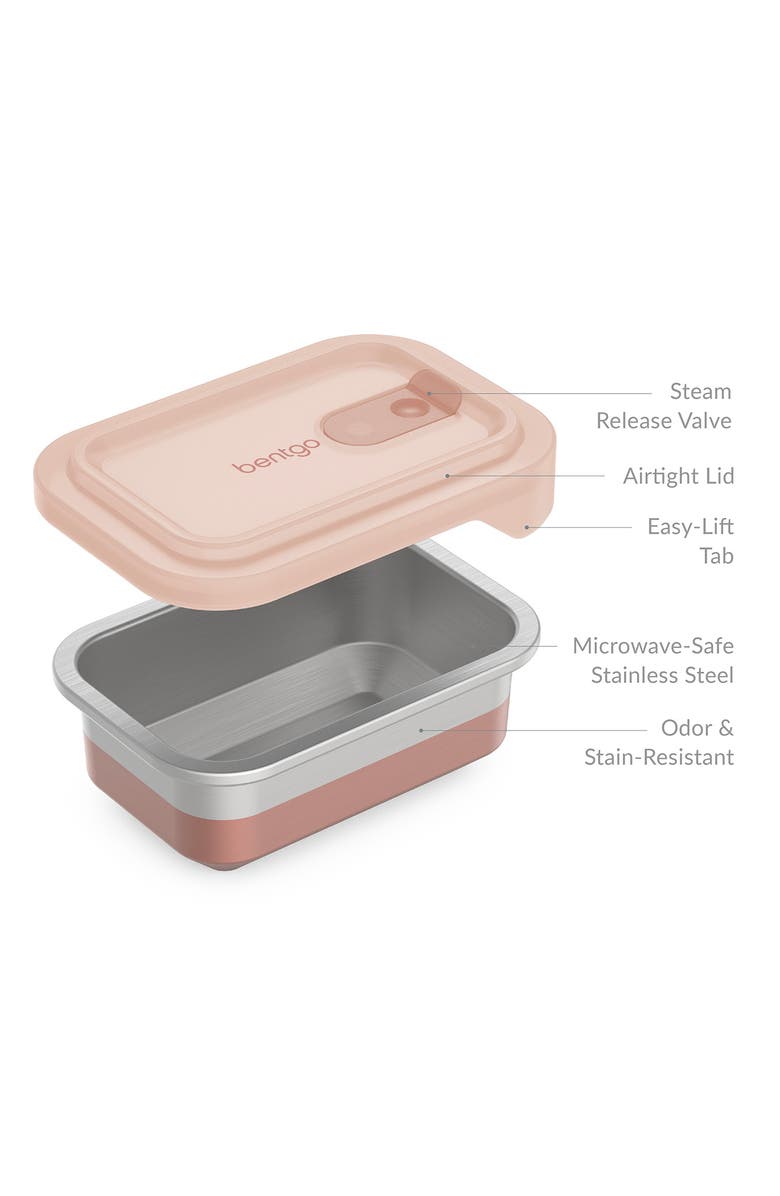 BENTGO Heat & Eat Container, Alternate, color, Rose