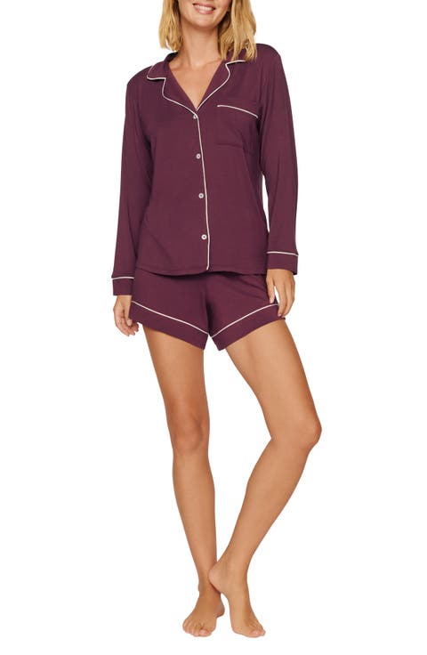 Gisele Relaxed Jersey Knit Short Pajamas