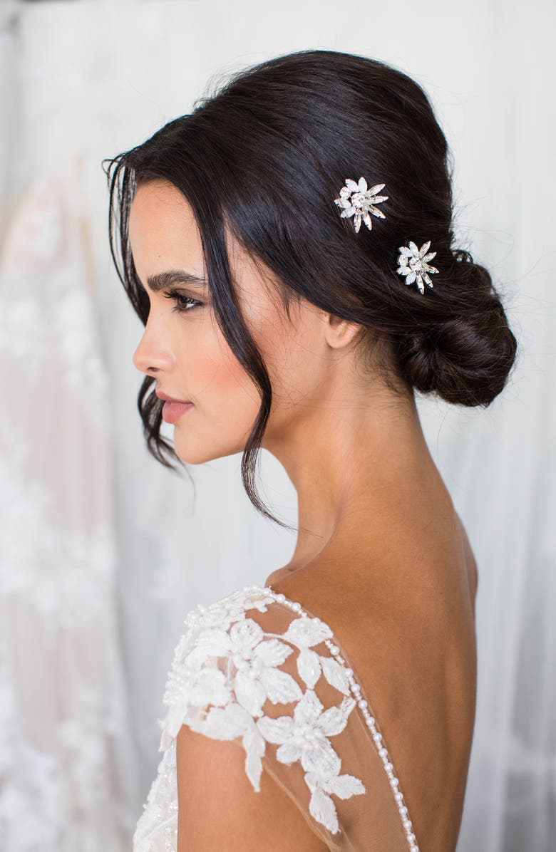 Brides & Hairpins Bara Set of 2 Hair Combs, Alternate, color, 