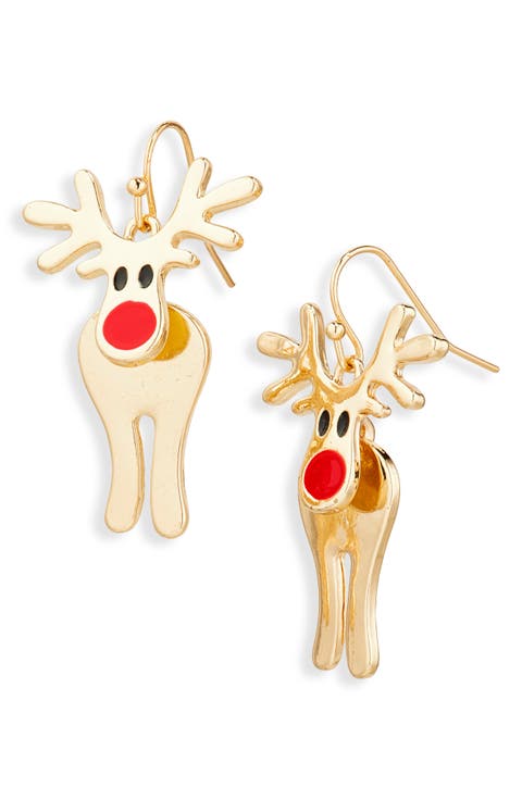 Rudolph Drop Earrings