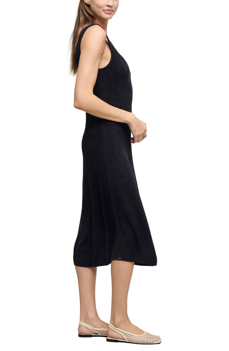 Barefoot Dreams<sup>®</sup> CozyChic<sup>®</sup> Ultra Lite Midi Dress, Alternate, color, Black