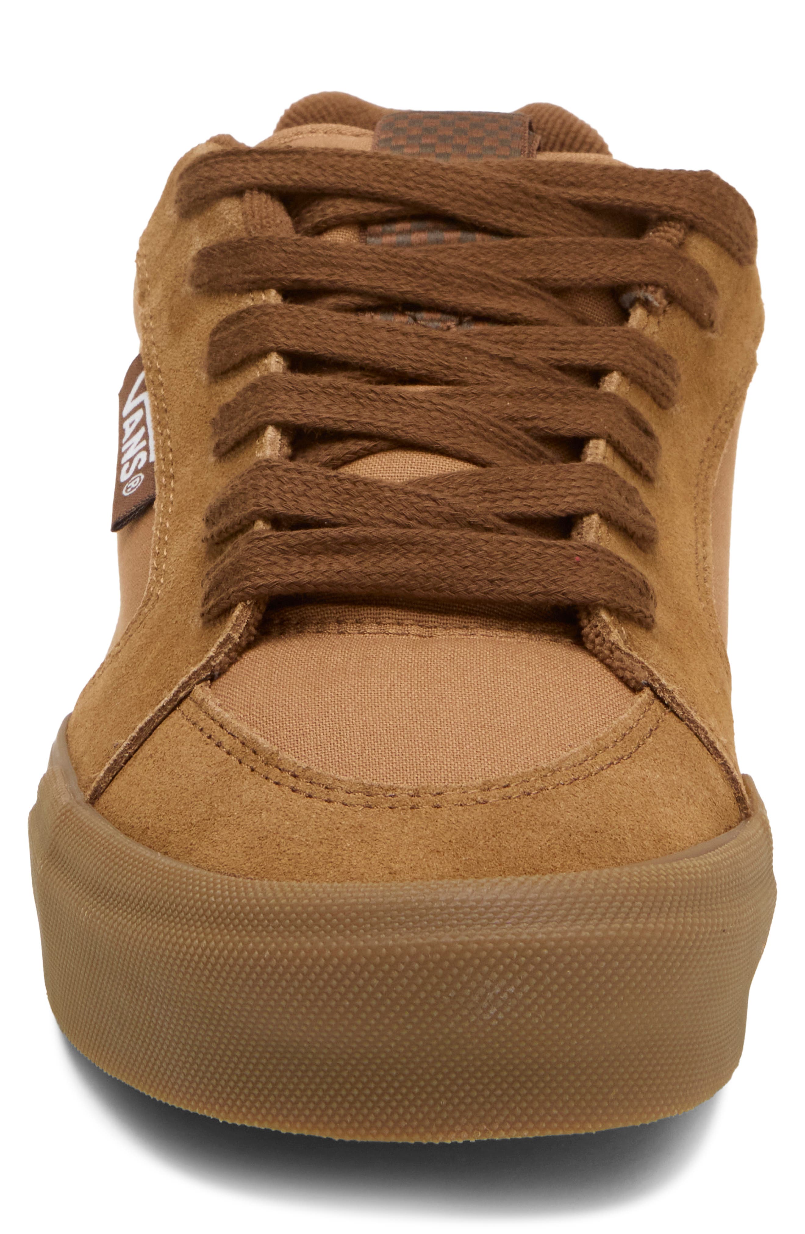 Chukka Push Leather Sneaker, Alternate, color, CHIPMUNK