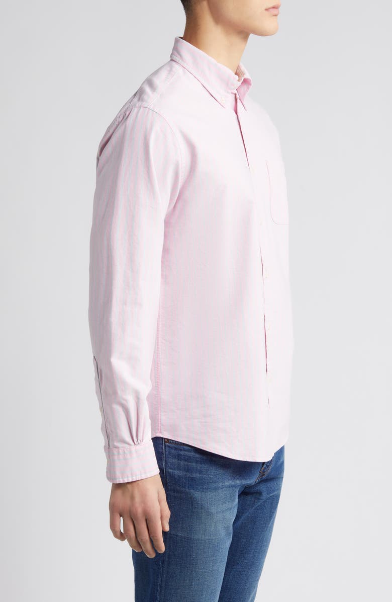 Brooks Brothers The New Friday Archive Stripe Regular Fit Button Down Shirt, Alternate, color,