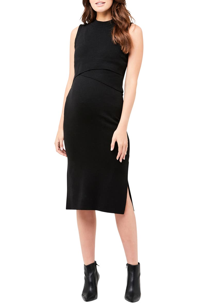 Ripe Maternity Layered Nursing Maternity Dress, Main, color,