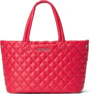 MZ Wallace Small Metro Quilted Nylon City Tote