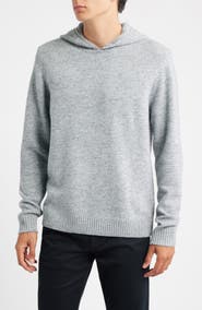 Robert Barakett Wildman Merino Wool Hooded Sweater