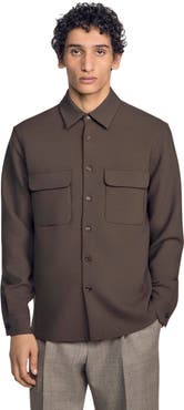 SANDRO Shirt with patch pockets