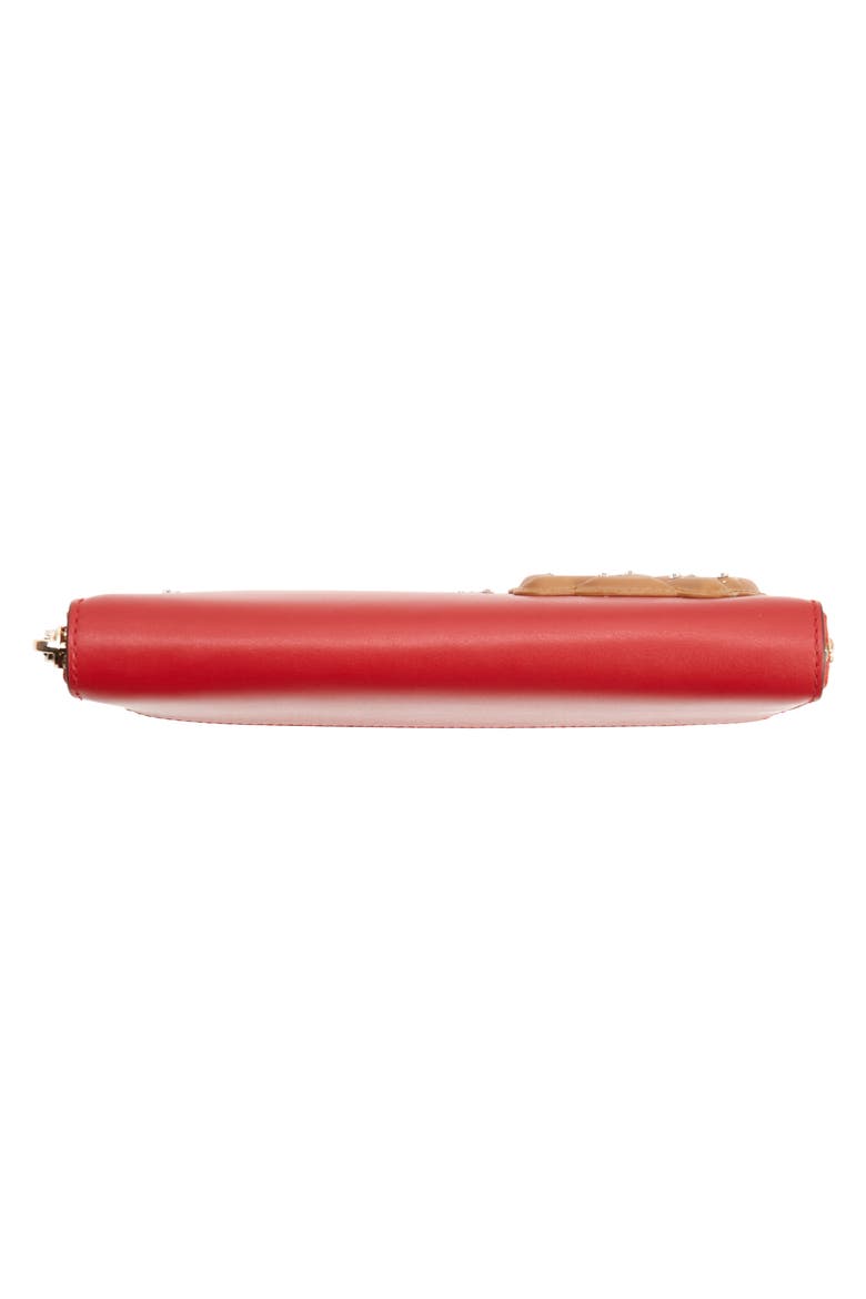on a roll zip clutch, Alternate, color, LAVA FALLS