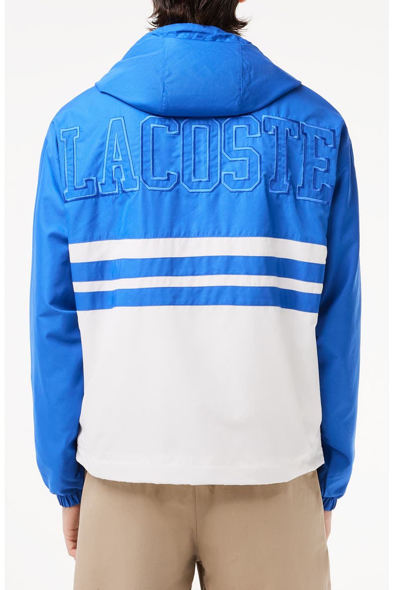 Water Repellent Colorblock Hooded Jacket, Alternate, color, ITV LADIGUE/ FARINE