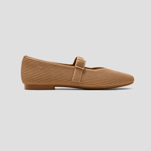 Vivaia Square-toe Mary-jane In Nutmeg