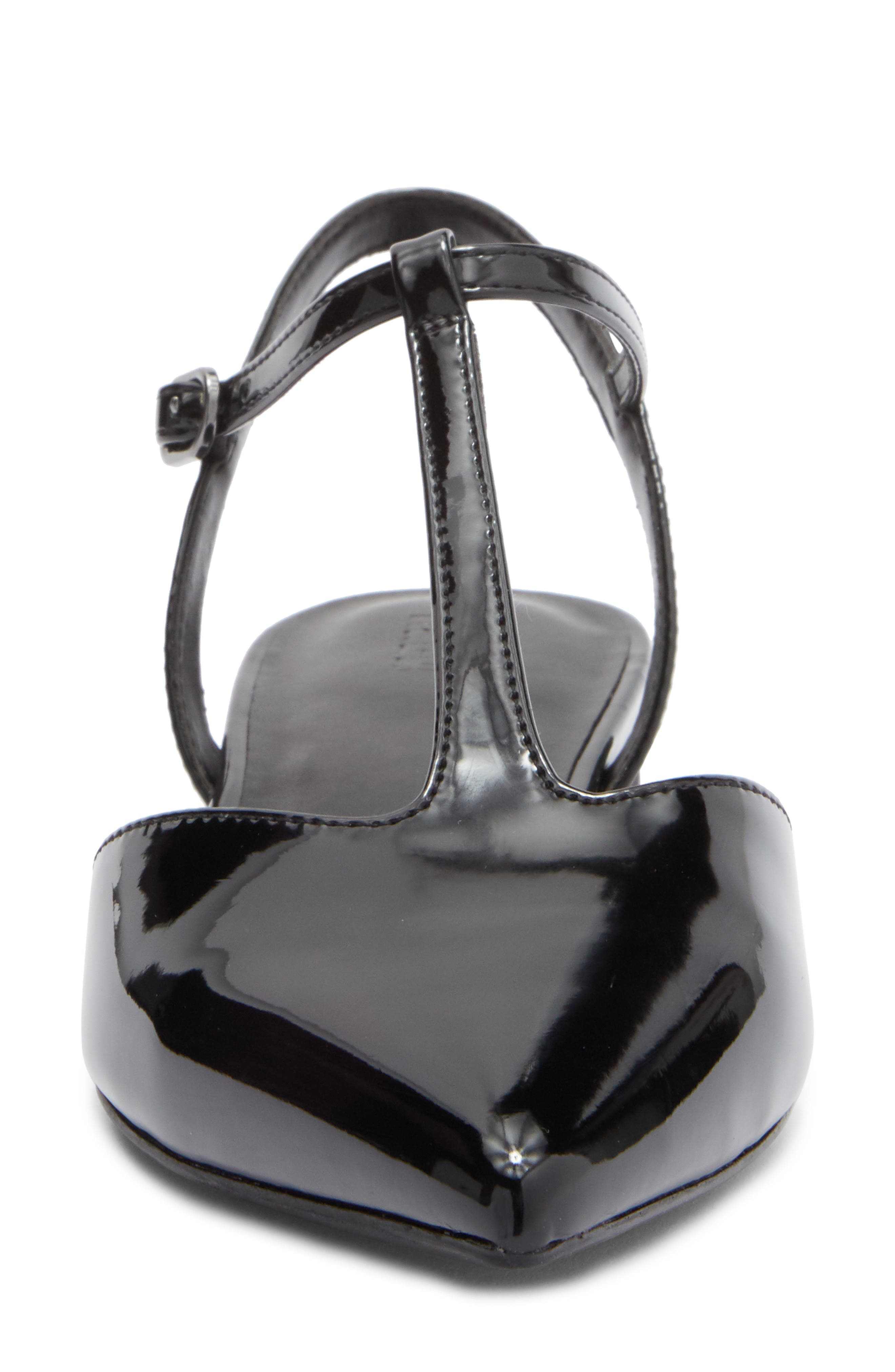 NORDSTROM RACK Beverly Pointed Toe Flat, Alternate, color, Black