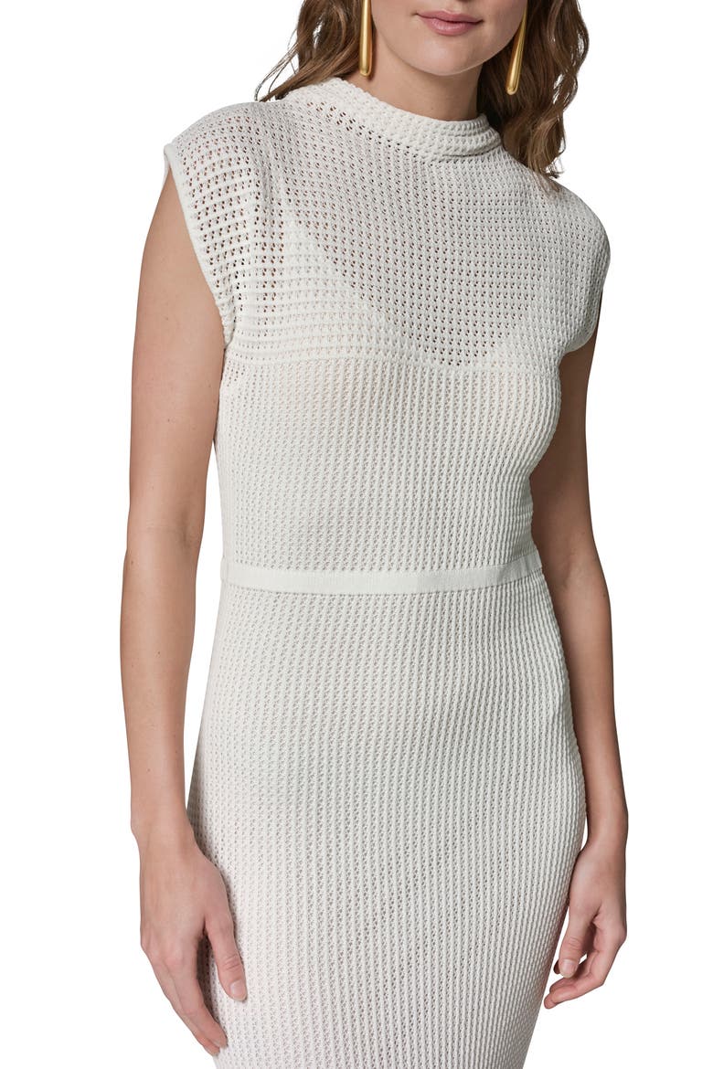 Knit Sheath Dress, Alternate, color, CREAM