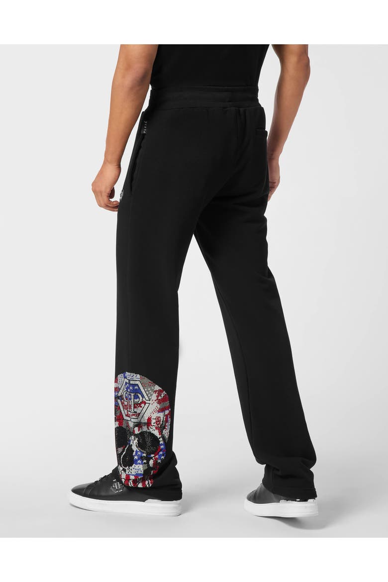 Tracksuit Trousers Skull America Men, Alternate, color, black