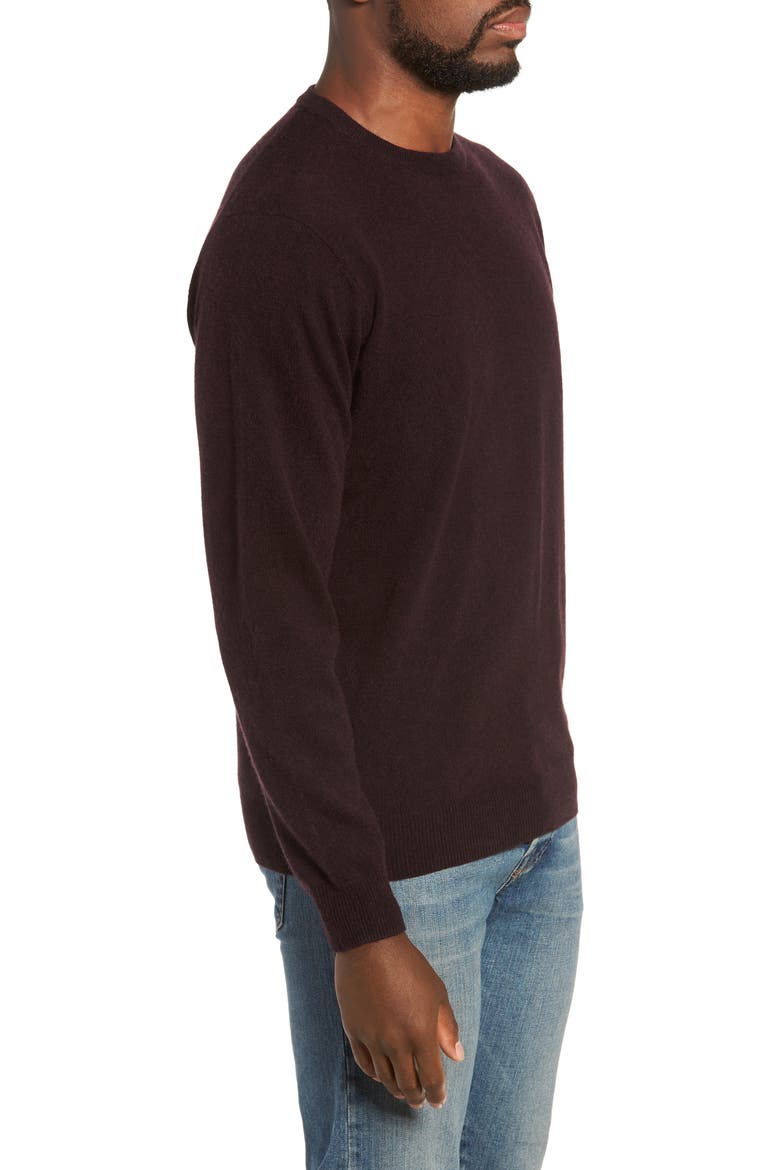 Queenstown Wool & Cashmere Sweater, Alternate, color, BLACK FIG