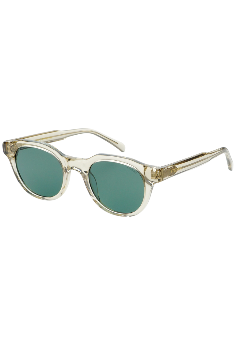 Cameron Round Sunglasses, Alternate, color, Crystal Gray