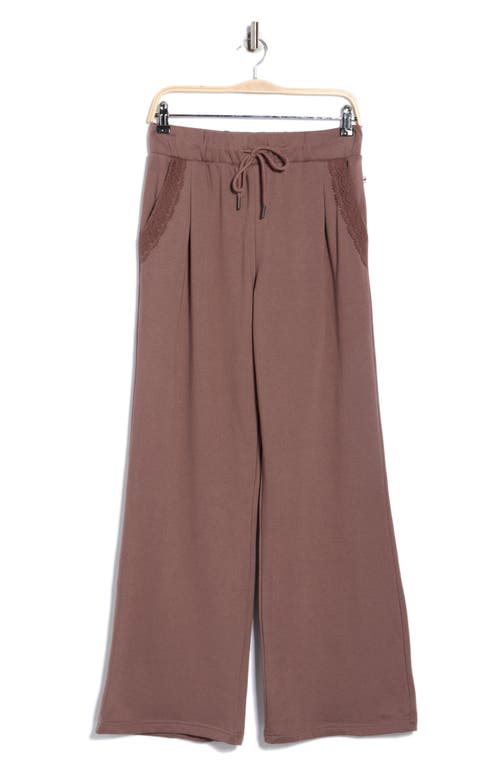 Jessica Simpson Wide Leg Cotton Blend Pants In Neutral