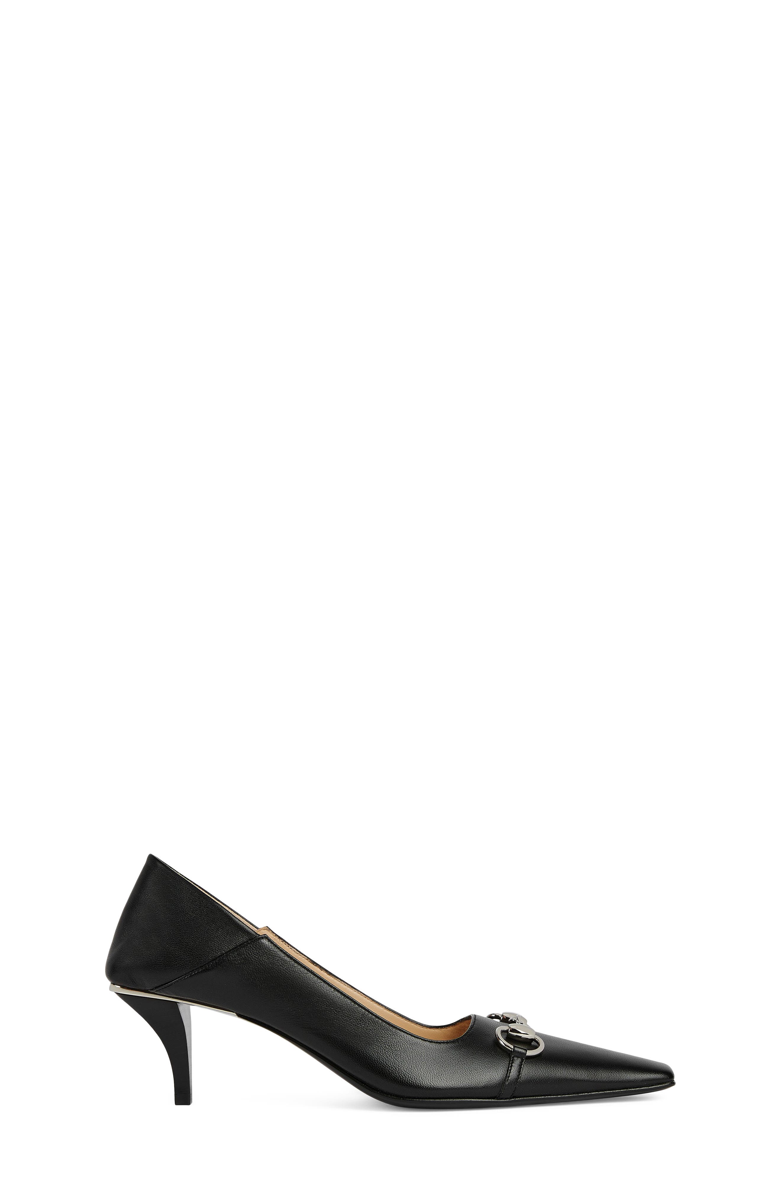 Gucci Vittoria Pump, Alternate, color, Nero