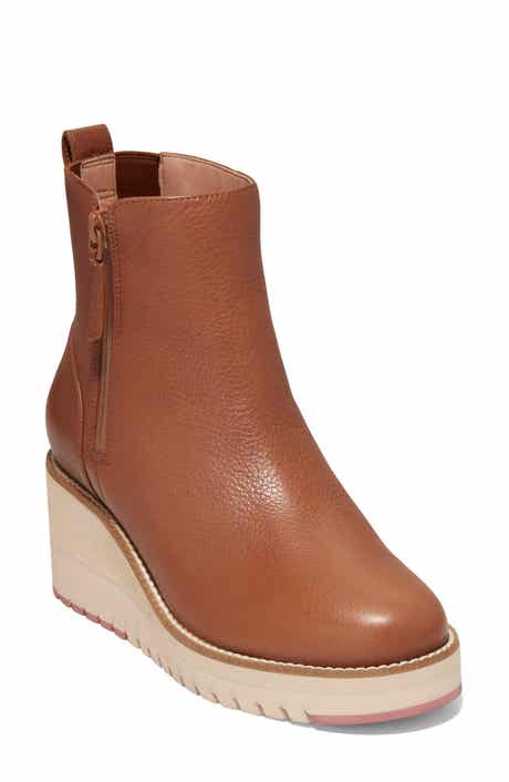 Cole Haan ZeroGrand City Waterproof Wedge Bootie