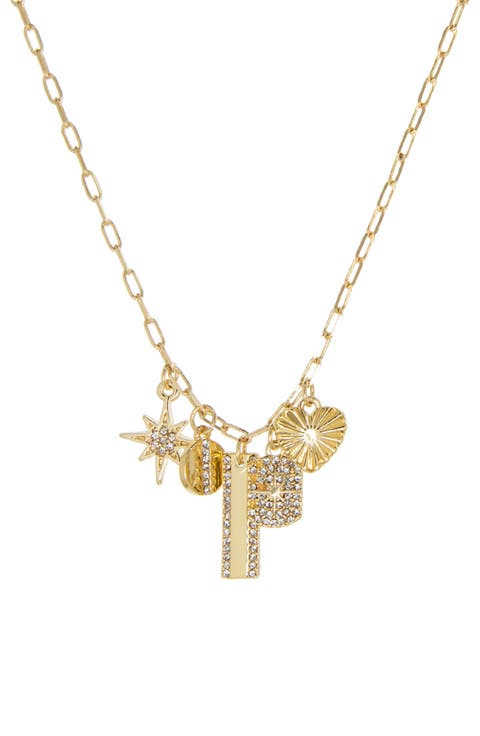 Waterproof Charm Paperclip Chain Necklace