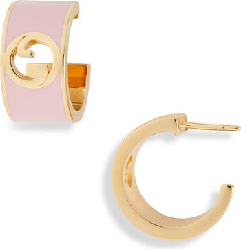 Gucci Small Blondie Hoop Earrings | Nordstrom
