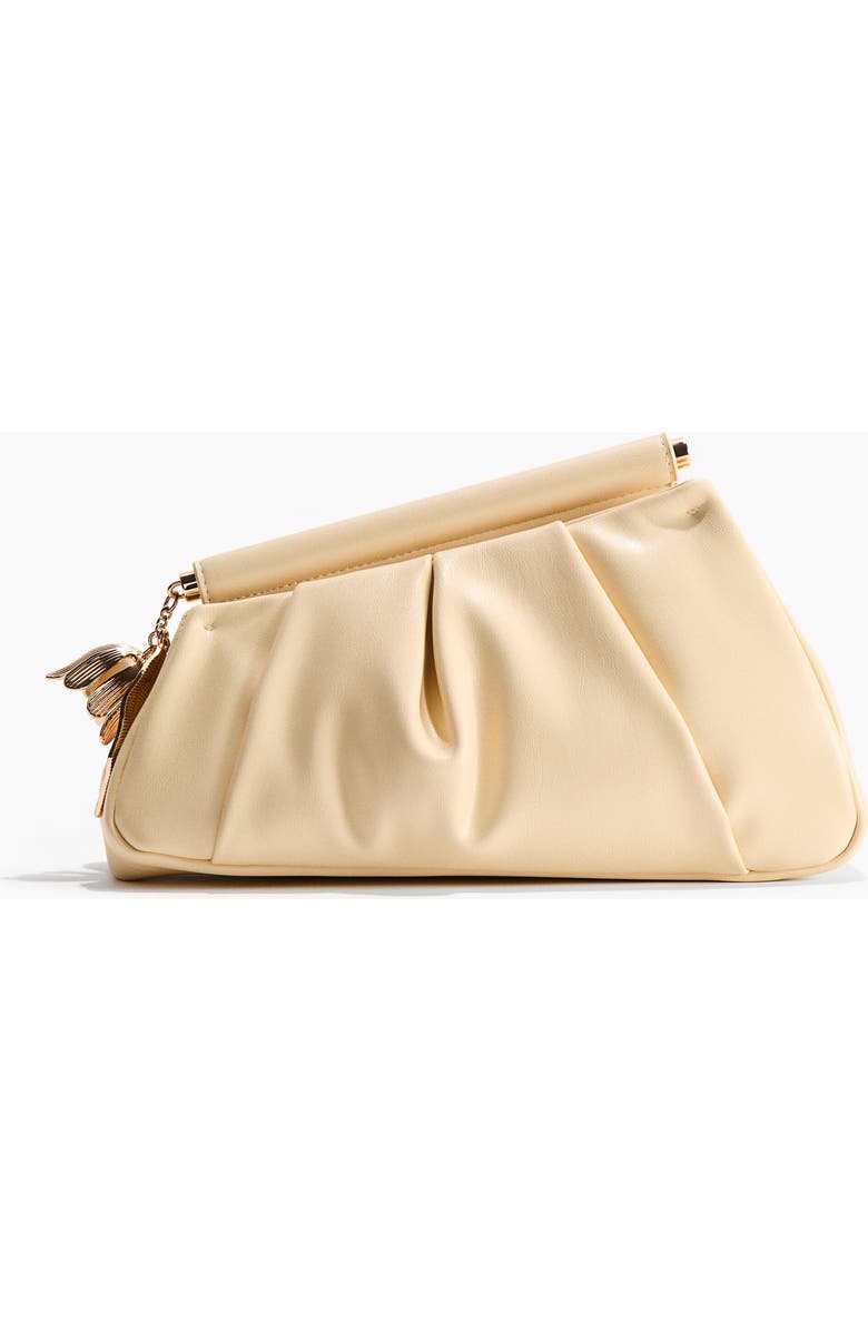 H&M Asymmetric Clutch, Main, color, Yellow