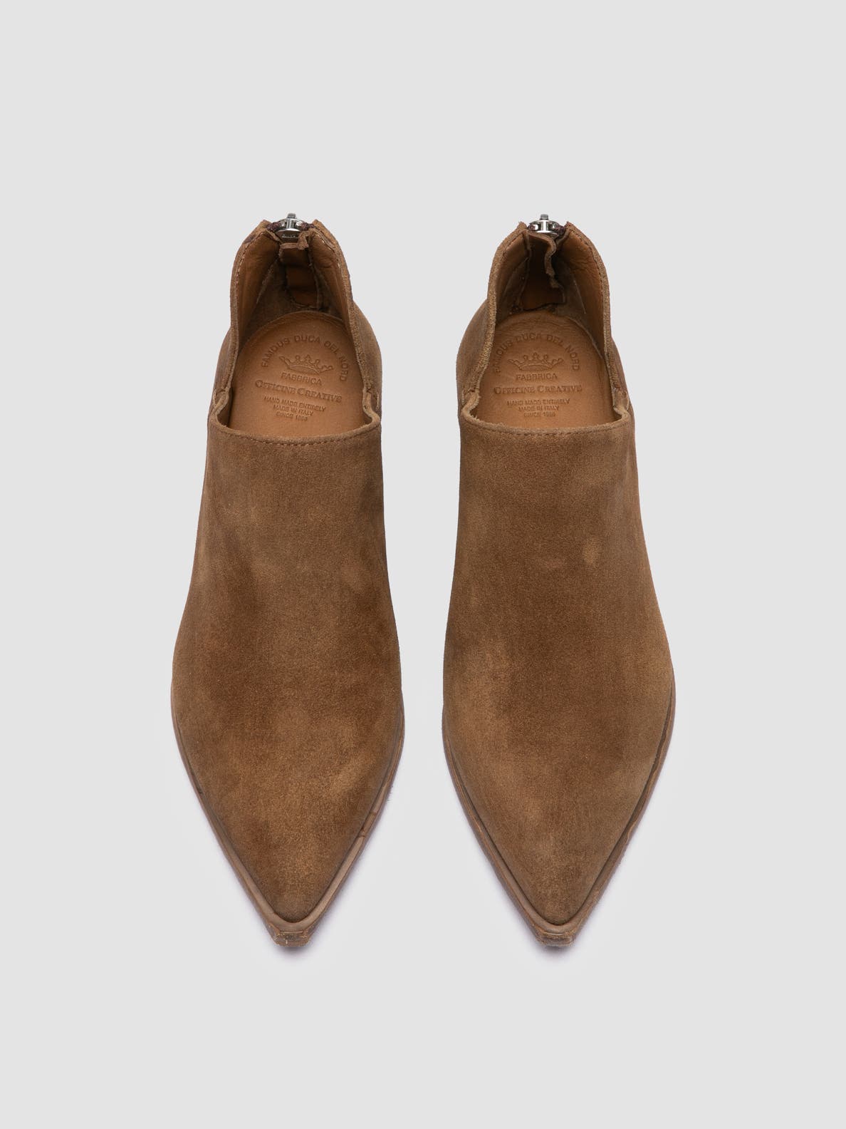 Noelie DD 106 Suede Ankle Boots, Alternate, color, Light Brown