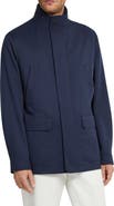 ZEGNA Water Repellent Microfiber Twill Field Jacket