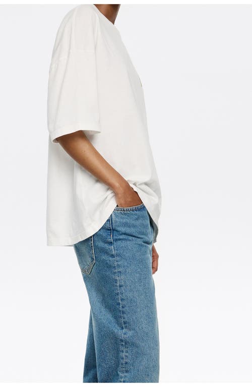 Bimba Y Lola Oversize Logo T-shirt In Multi