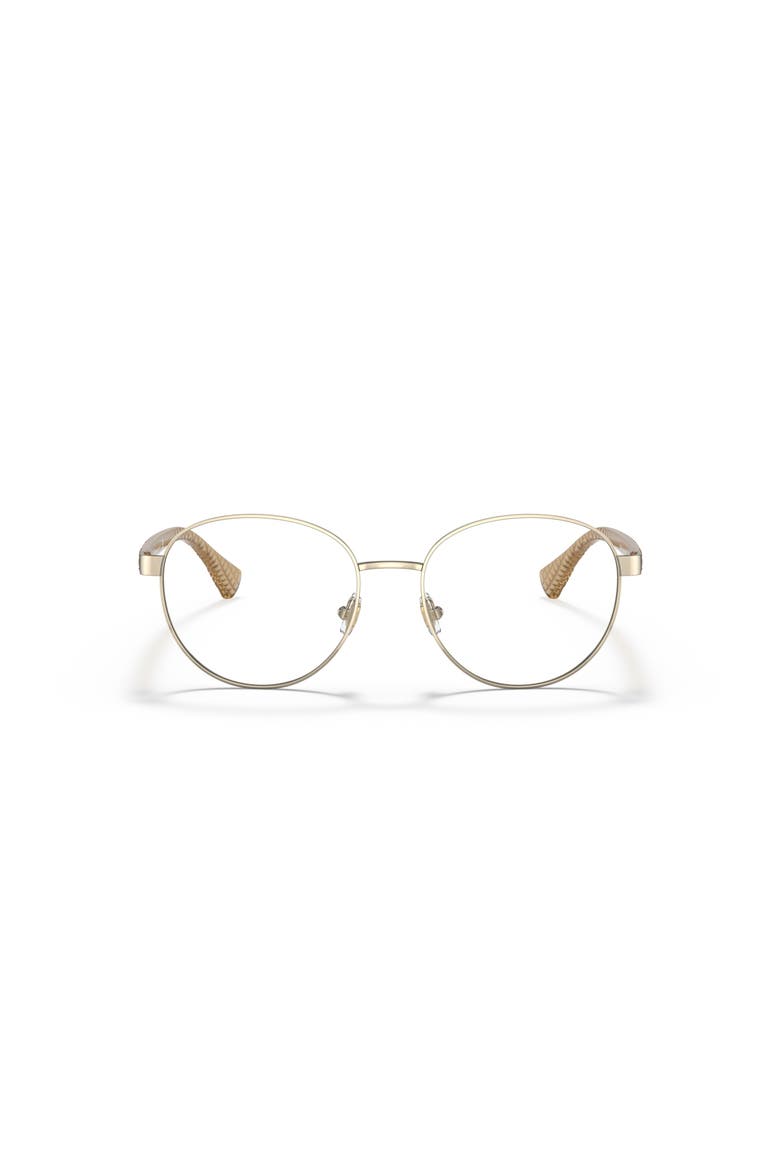 51mm Round optical glasses, Alternate, color, Gold