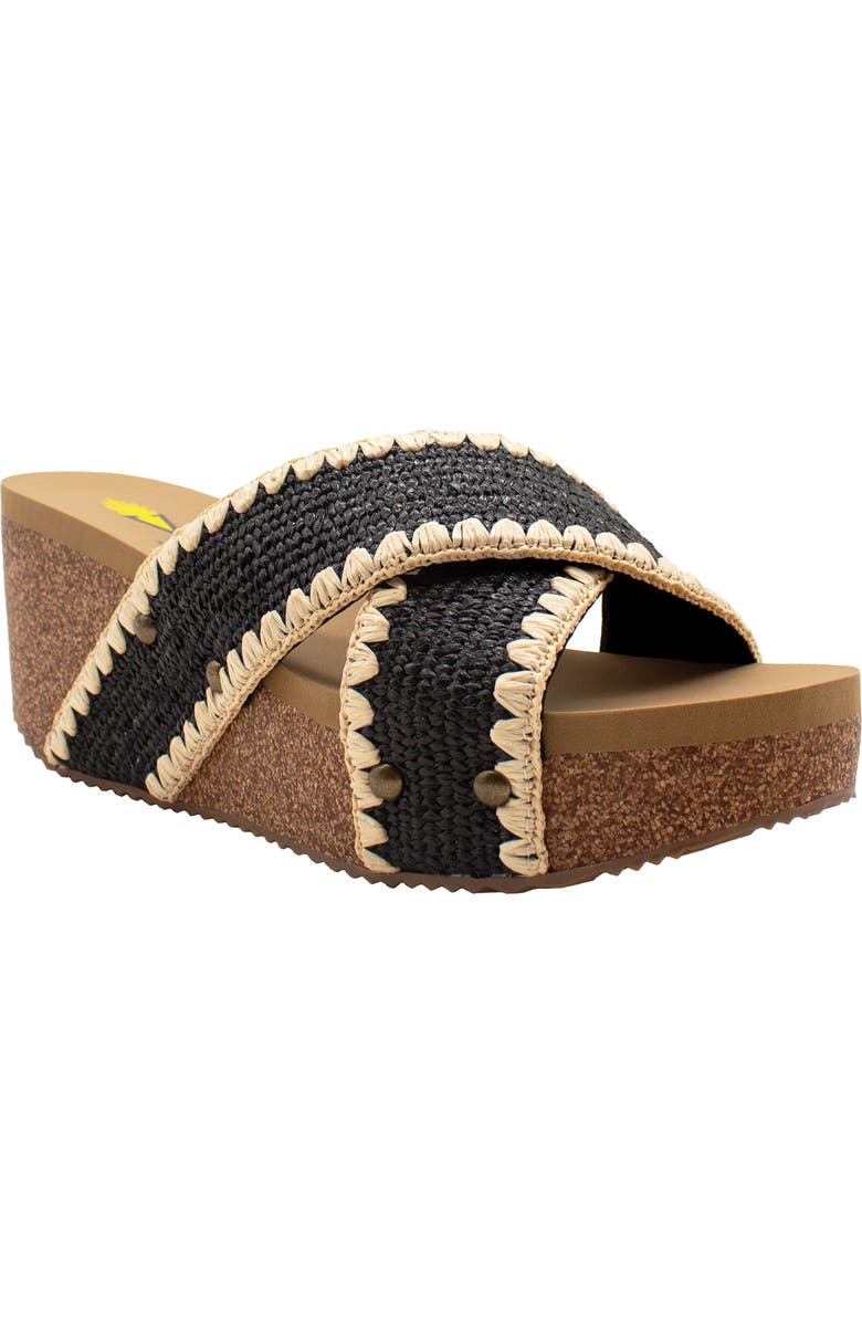Volatile Antigua Platform Wedge Slide Sandal, Main, color,