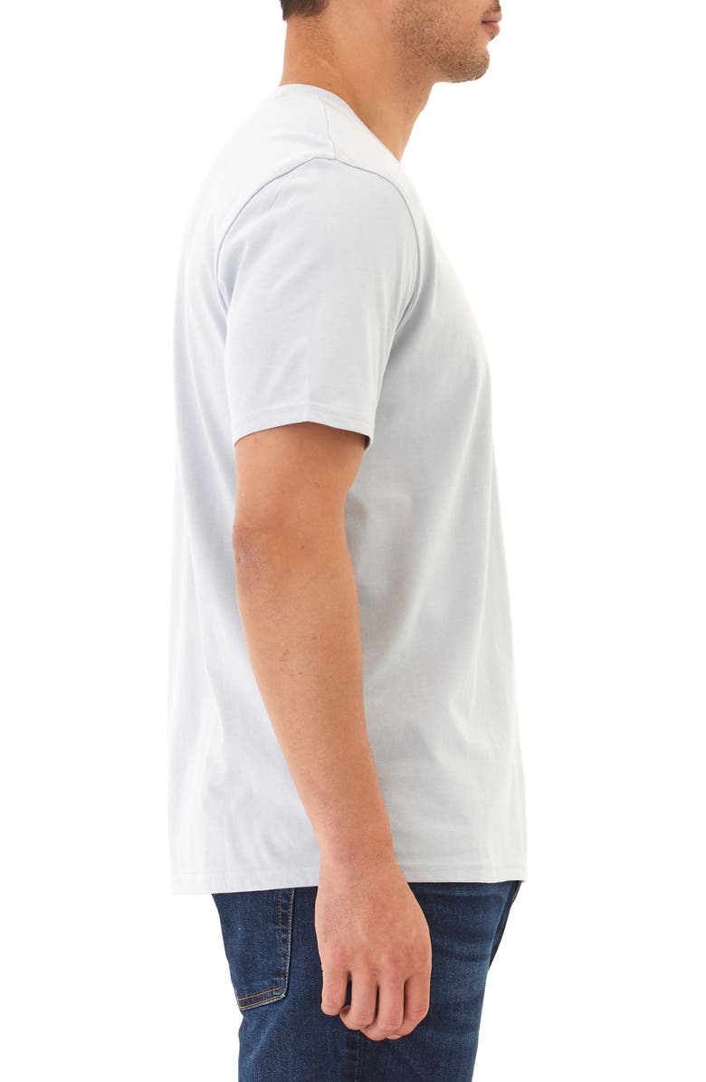 Threads 4 Thought Kea Wave Embridered Cotton Blend T-Shirt, Alternate, color, Sea Mist