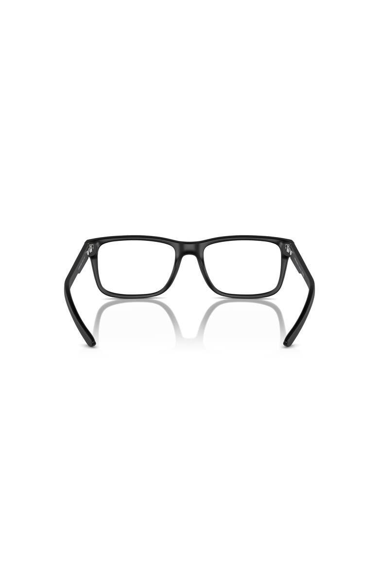 Armani Exchange 53mm Square optical glasses, Alternate, color, Black