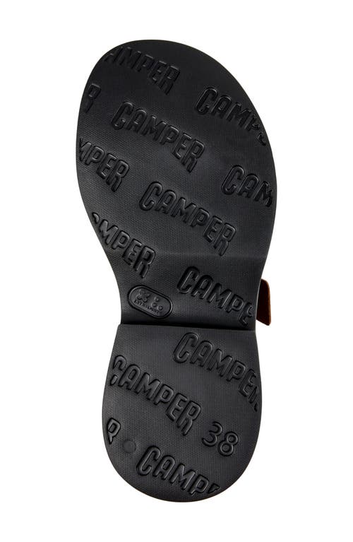 Camper Tasha Platform Sandal In Black