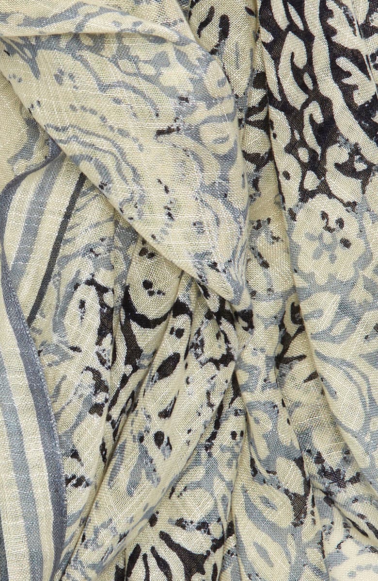 Treasure & Bond Floral Scarf, Alternate, color, 