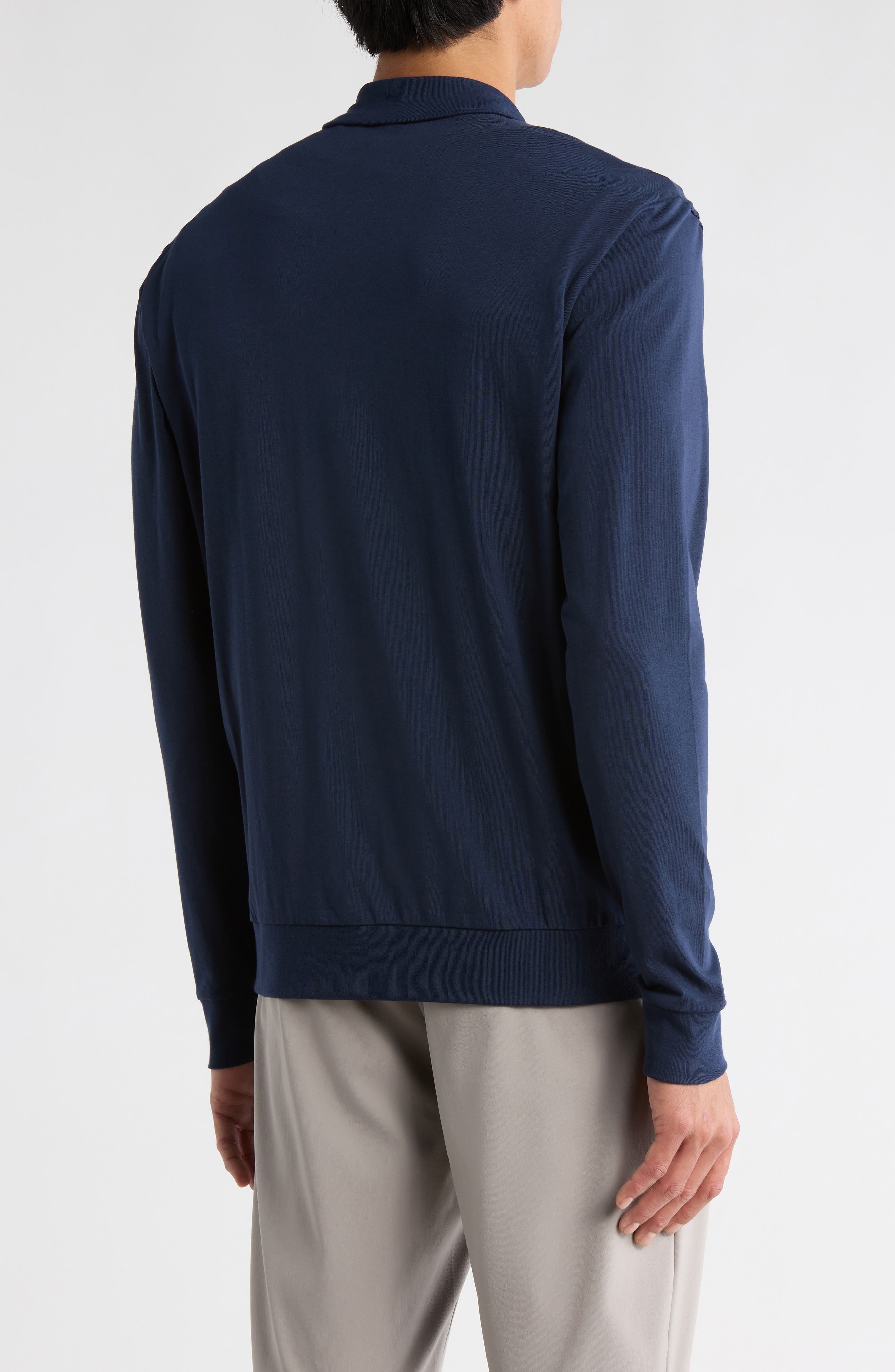 Peter Stretch Cotton Track Jacket - image 2