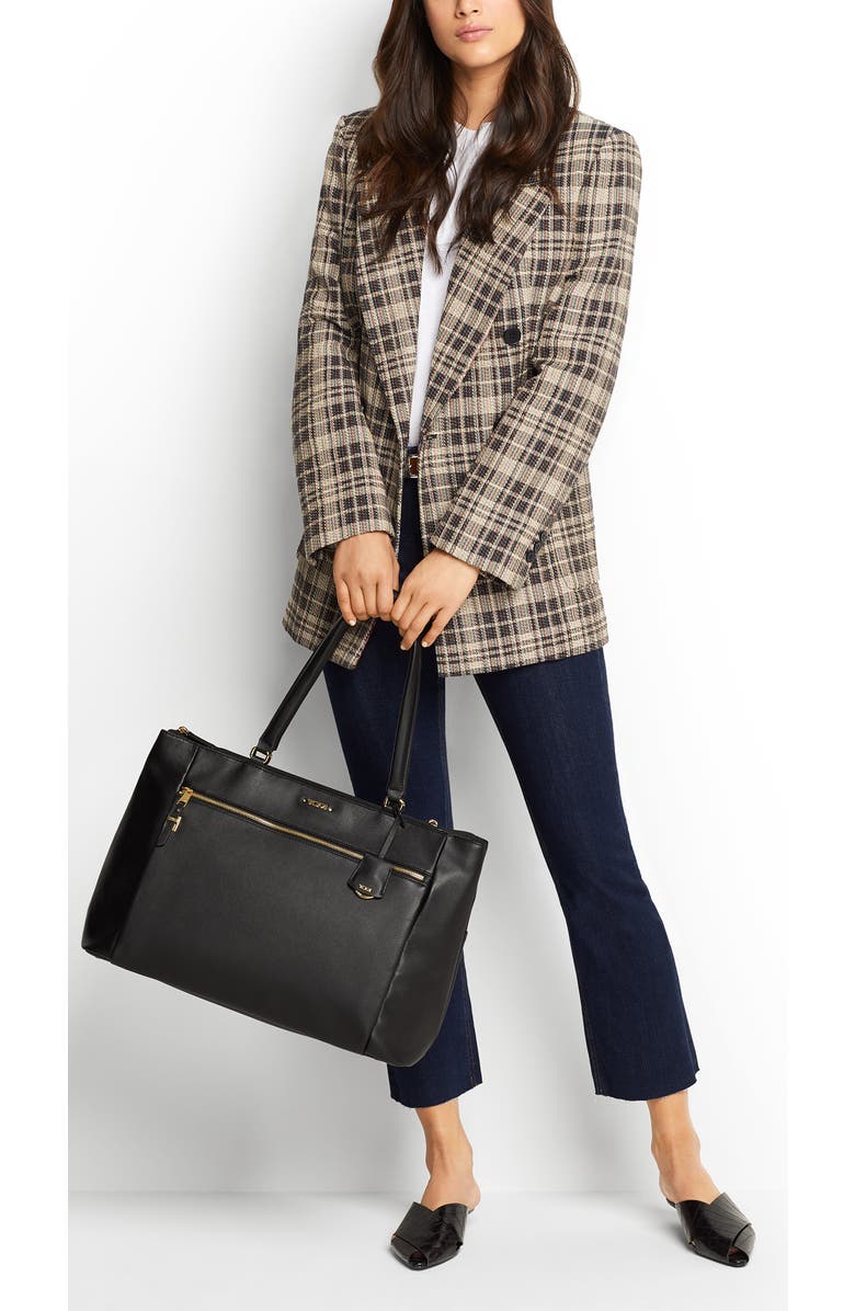 TUMI Voyageur Sheryl Leather Business Tote, Alternate, color,