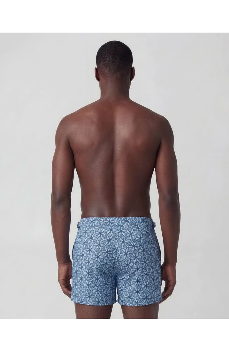 Lords of Harlech Tribal Mens Swim Tailored Short, Alternate, color, Tribal Blue