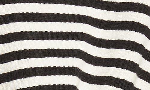 Junya Watanabe Stripe Cotton & Wool Jersey Crop Top In Multi