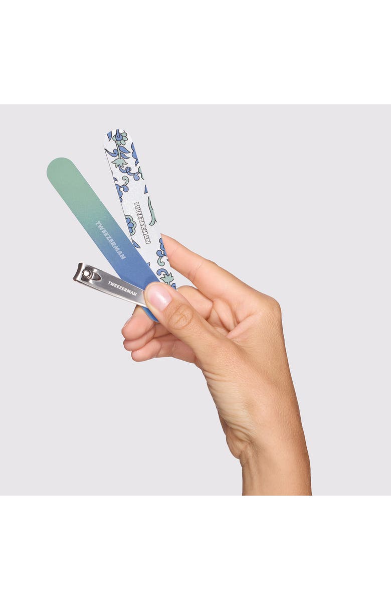 TWEEZERMAN Nail Clipper & Nail File Set, Alternate, color, Multi