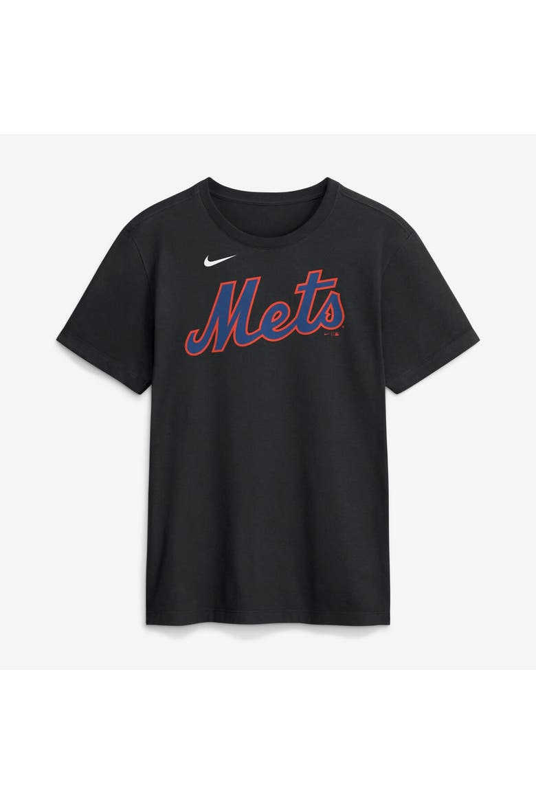 Men's Nike Carson Benge Black New York Mets Name & Number T-Shirt, Alternate, color, Black