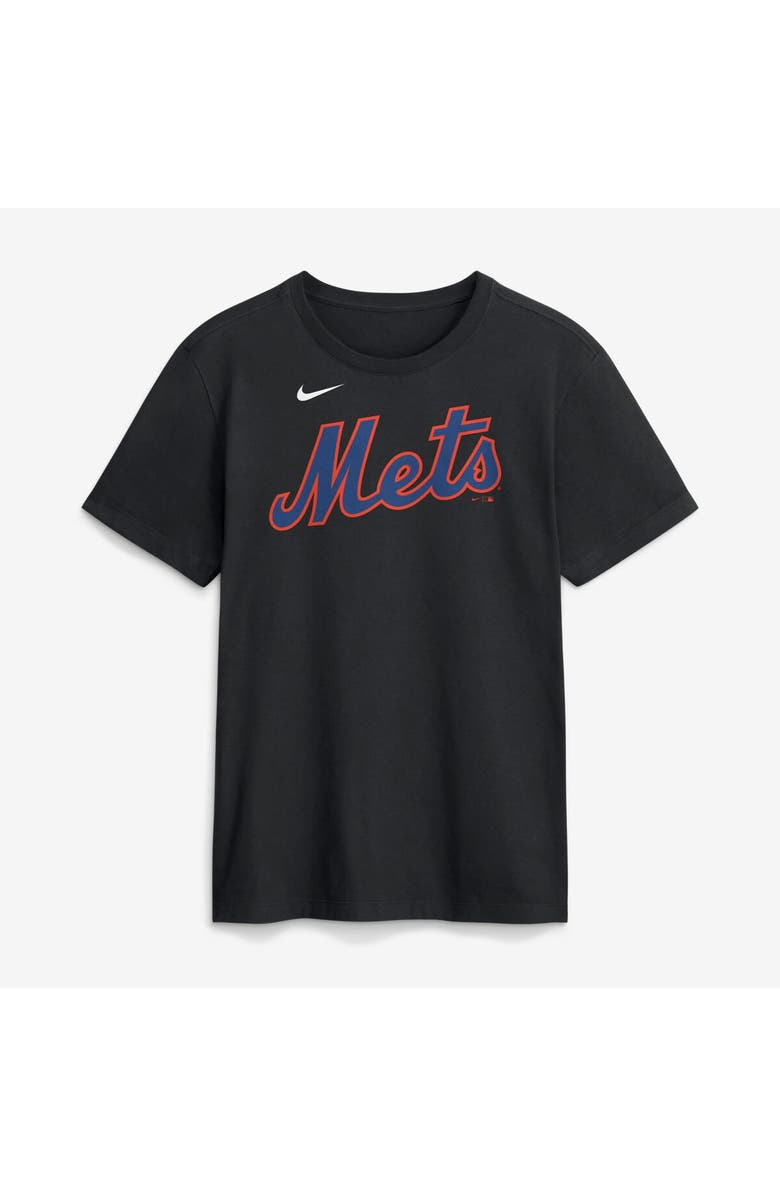 Nike Men's Nike Carson Benge Black New York Mets Name & Number T-Shirt, Alternate, color, Black
