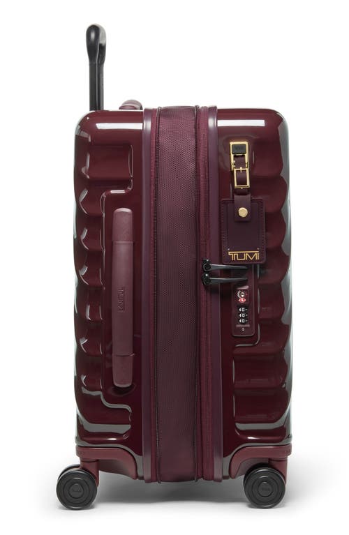 Tumi 19 Degree Continental Expandable 4-wheel Carry-on In Burgundy